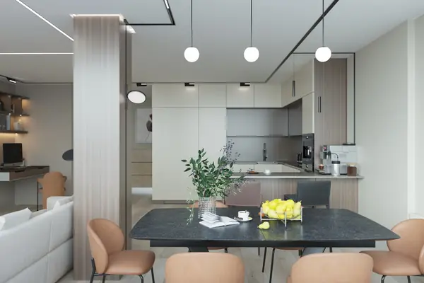 Двухкомнатная квартира среди облаков