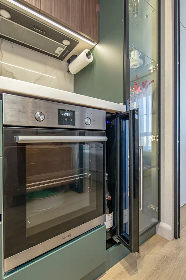 Квартира 40 кв.м ЖК Амурский парк (Кухня)