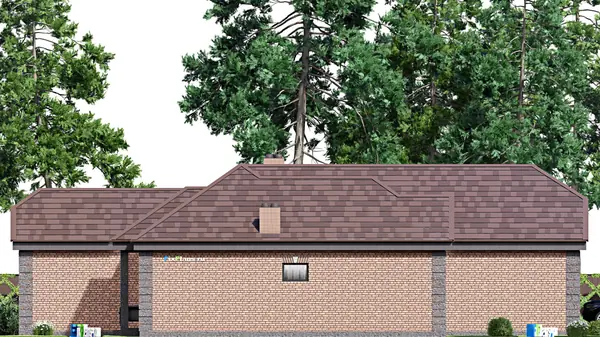 Проект одноэтажного дома 15х21м S183м2 F-16802