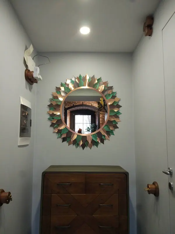 Зеркало из меди