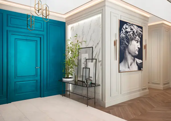 Дизайн и ремонт квартиры в ЖК «Донской Олимп» — Пересечение миров.