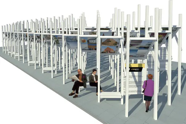 Выставочное пространство для «АРХИWOOD 2012» на «Арх Москва 2012»