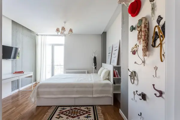 Однокомнатная квартира 40 м² (раздельная комната)