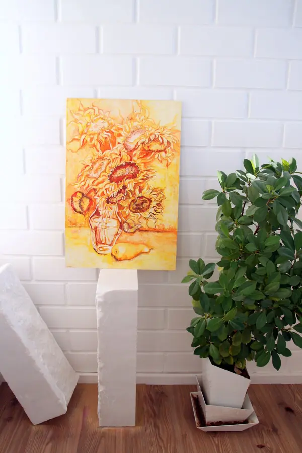 Создание картины для интерьера в стиле белый лофт