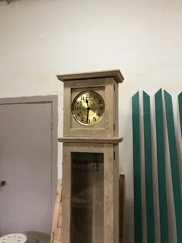 Корпус для польских часов 4-х годов из массива ясеня