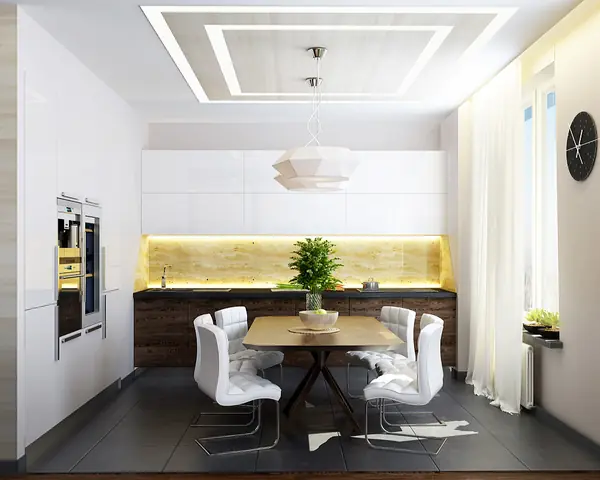 Современный дизайн квартиры в Москве