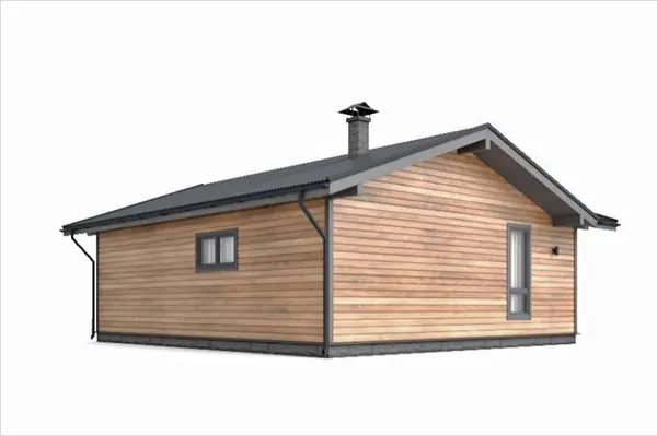 Каркасная баня 9х10 м