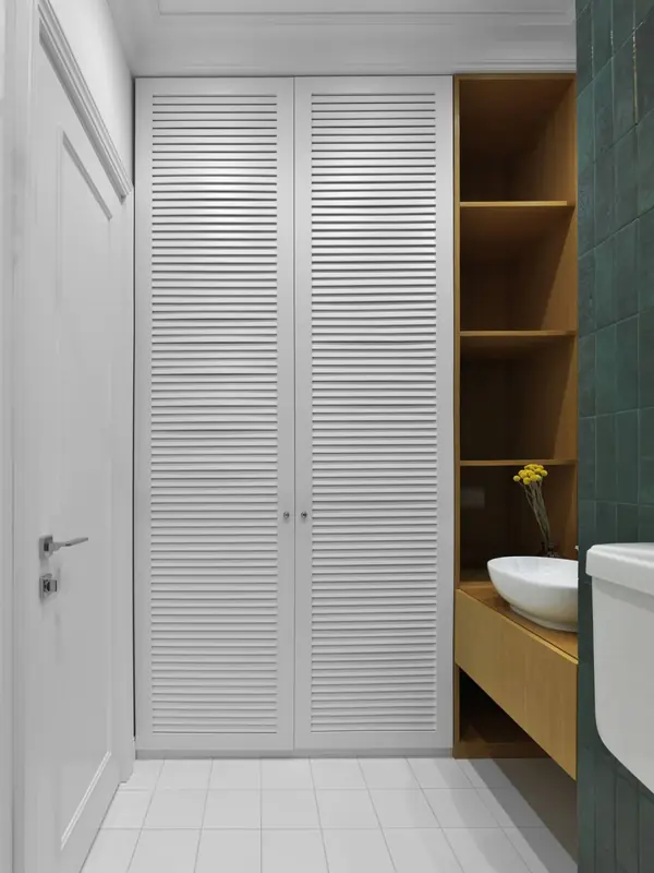 Дизайн и ремонт квартиры в Пречистенском переулке — Зелёный лейтмотив