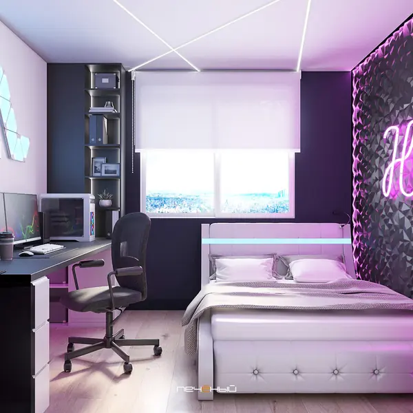 Квартира у Парижа с современным дизайном