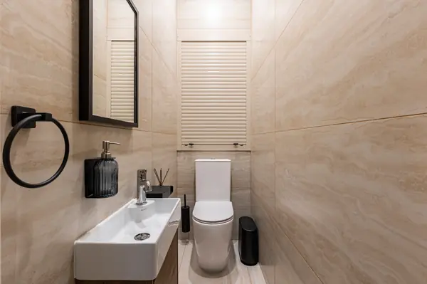 Двухкомнатная квартира под сдачу. Туалет