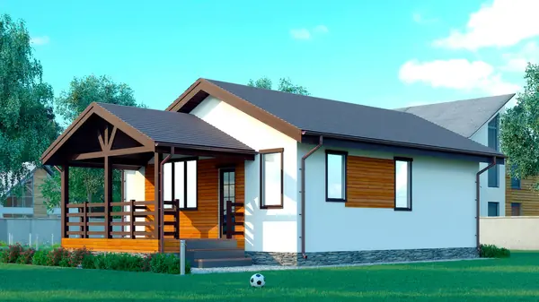 Каркасный дом, проект 16СБ01-ДО-8X9-85