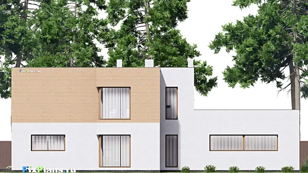 Проект двухэтажного дома 16х24 м S333м2 F-16658