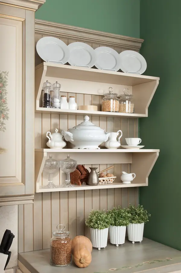 Кухонный гарнитур "Шато" с росписью "Прованс"