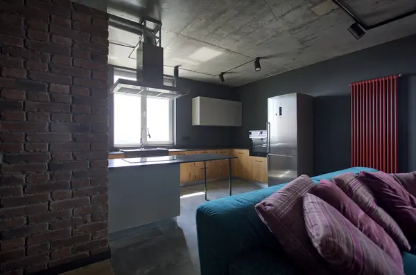 Кухня Solid Loft у Loft інтер’єрі