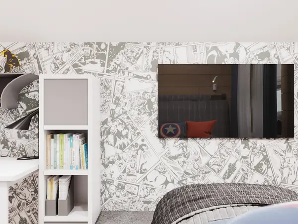 Коттедж с тремя детскими, 224 м2