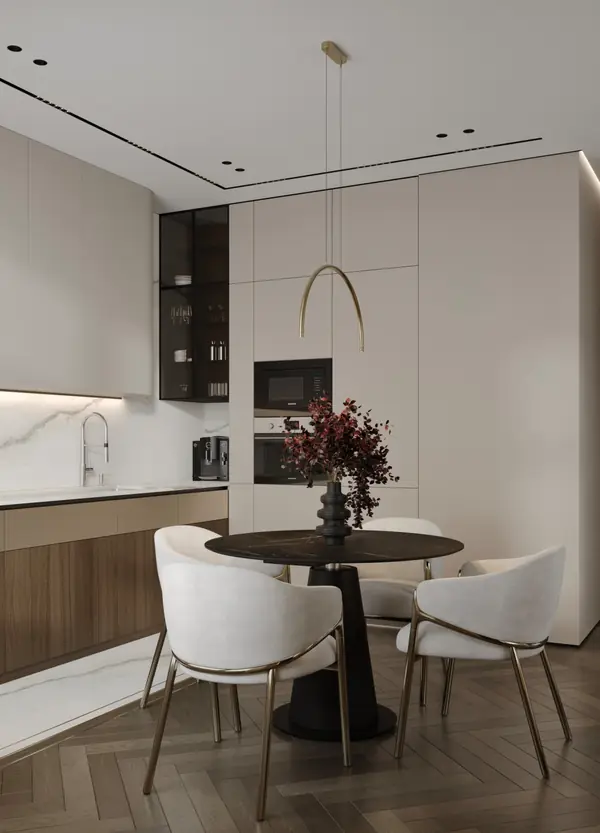 Спокойный минимализм в центре Москвы