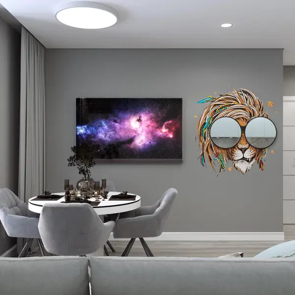 Стильный интерьер в серых тонах