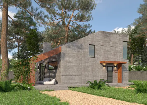 Коттедж в современном стиле 145 кв.м.