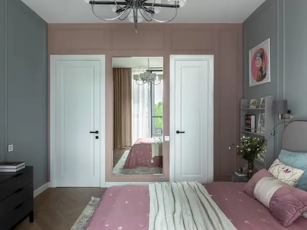 Семейная квартира с интересными дизайнерскими решениями