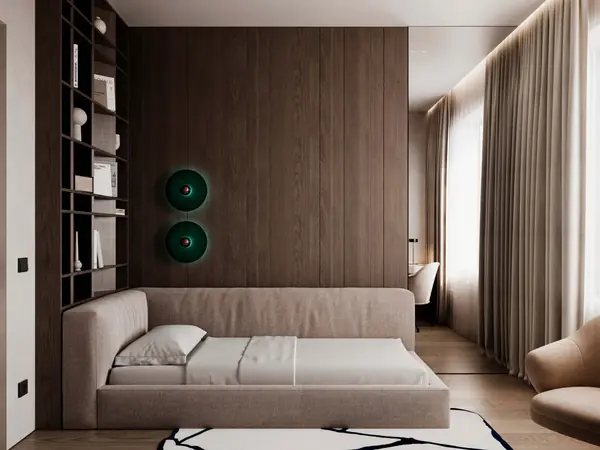 Суровый уют | Дизайн одноэтажного дома в Балашихе