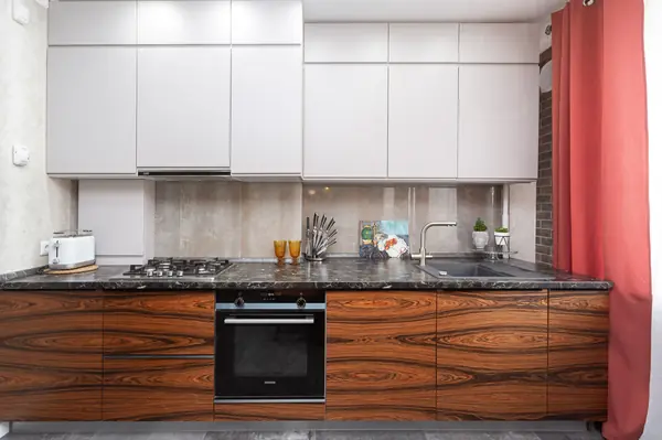 Кухня из шпона