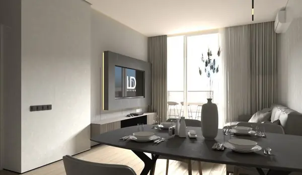 Дизайн интерьера квартиры в ЖК Клевер Парк, Екатеринбург