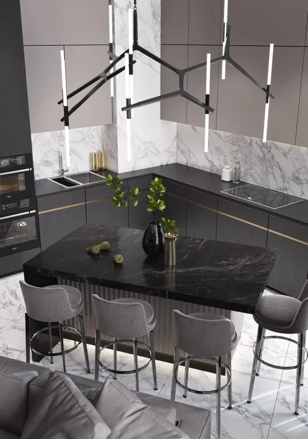 Квартира для супружеской пары и двух взрослых сыновей