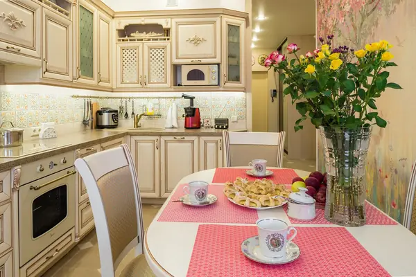 Дизайн интерьера кухни в стиле прованс