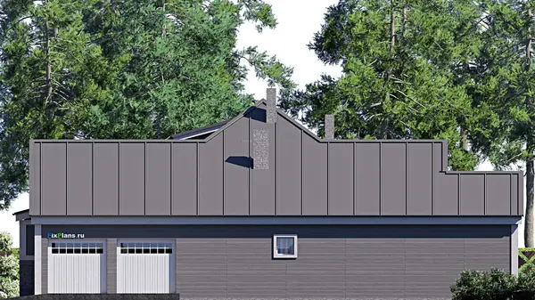 Проект одноэтажного дома 21х19м S255м2 F-17081