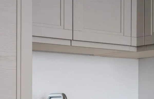 Угловая кухня Джаспер в цвете Экрю от дизайнера