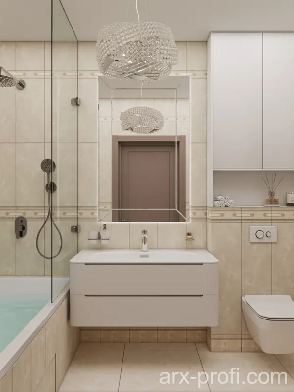 Проект интерьера квартиры в Свиблово