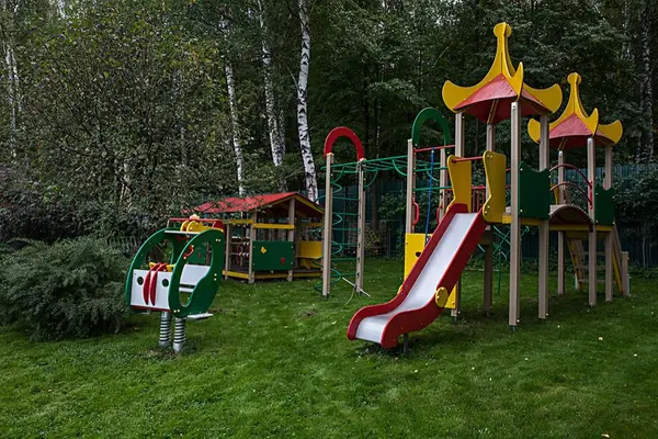 Ландшафт в загородном доме