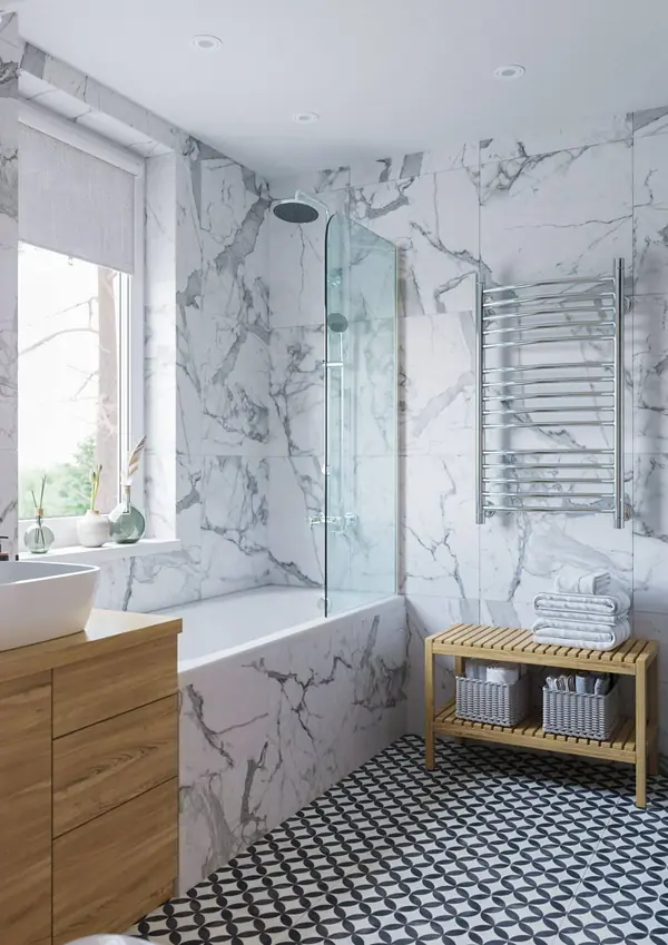 Мансардный этаж в сканди стиле