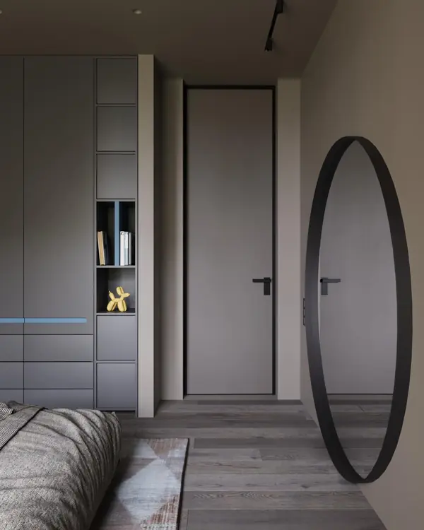 Проект двухкомнатной квартиры в Жк Петровская Доминанта, Современный стиль