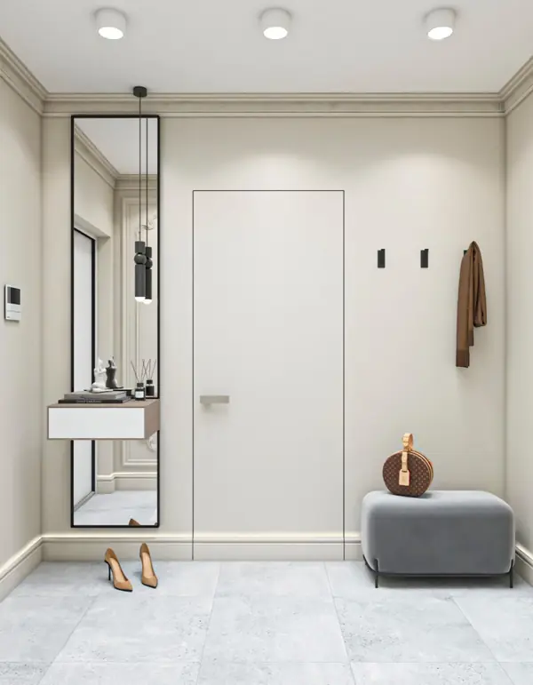 Просторная квартира с гостевой в классическом стиле