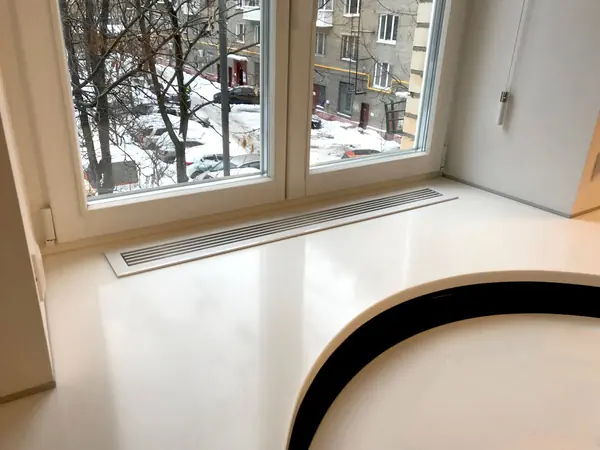 Современная кухня в квартире студии