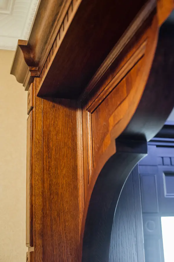 Частный дом с интерьерами из дуба