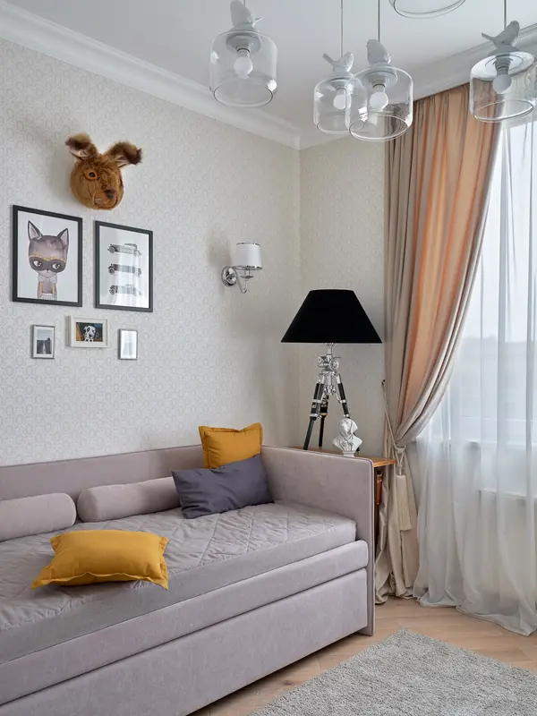 Неоклассика с лавандовым оттенком