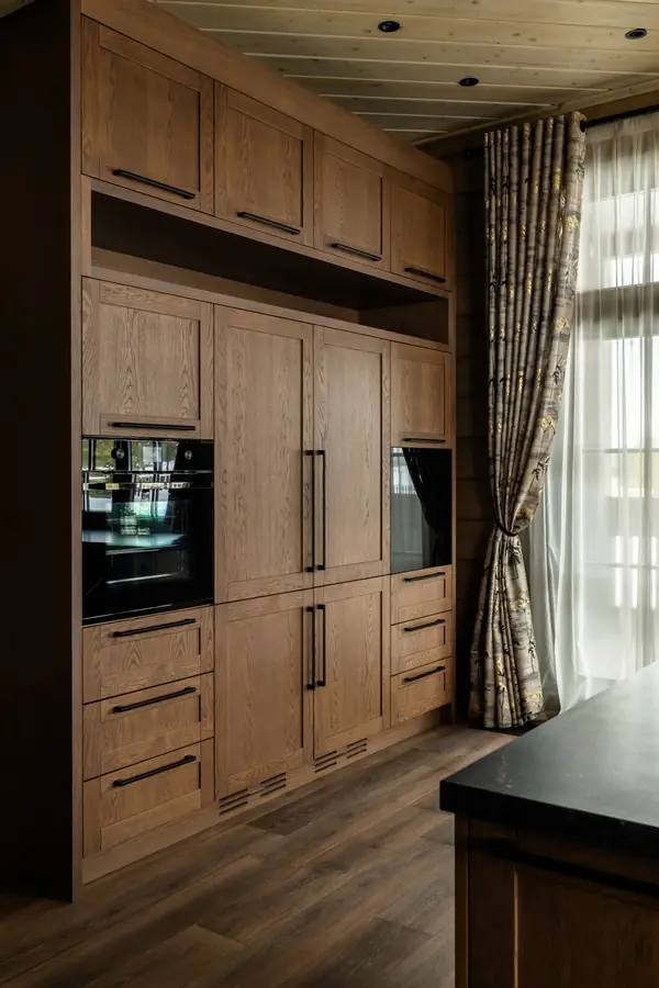 Кухня из массива дуба