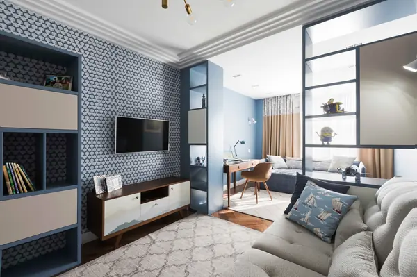 Квартира для семьи с двумя детьми, как визитная карточка