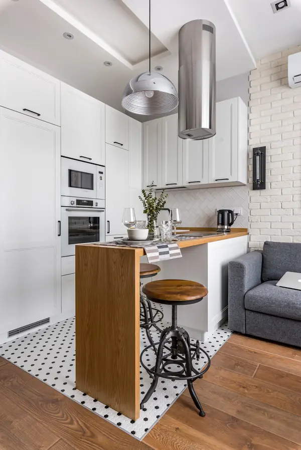 Студия 38м2 в стиле лофт для сдачи в аренду