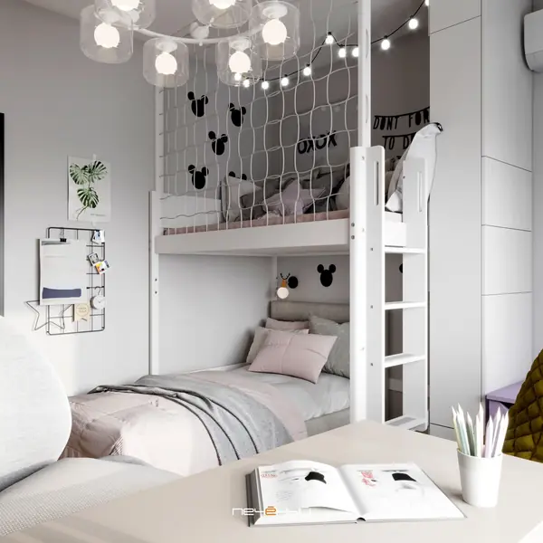 Очередной дизайн-проект трёхкомнатной квартиры