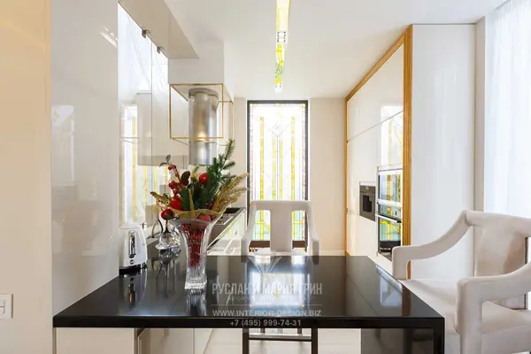 Ремонт кухни в стиле современное арт-деко