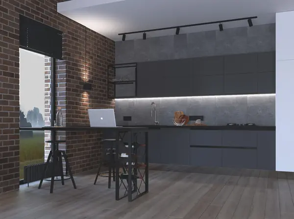 Дом в стиле Лофт