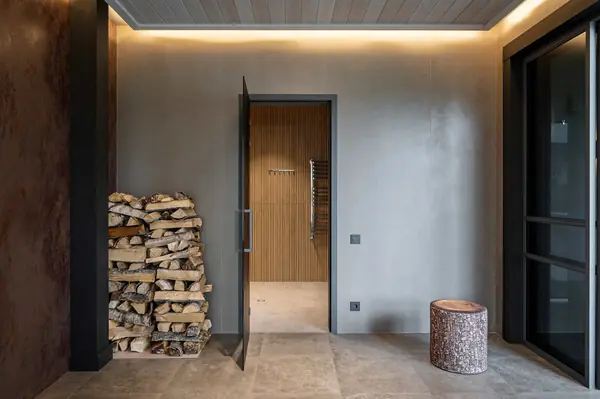 Бассейн и СПА комплекс по технологии фахверк