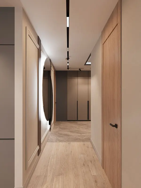 ДИЗАЙН ИНТЕРЬЕРА КВАРТИРЫ В ЖК БАЛТИЙСКИЙ, 118 КВ.М.