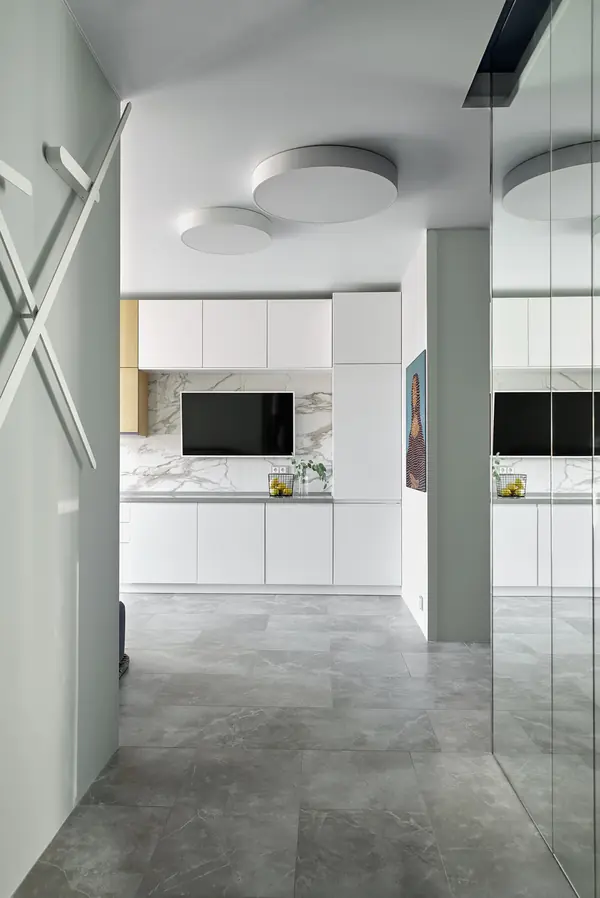 Маленькая квартира с морскими мотивами в Москве