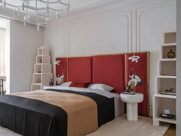 Французское настроение и мотивы шинуазри: семейная квартира