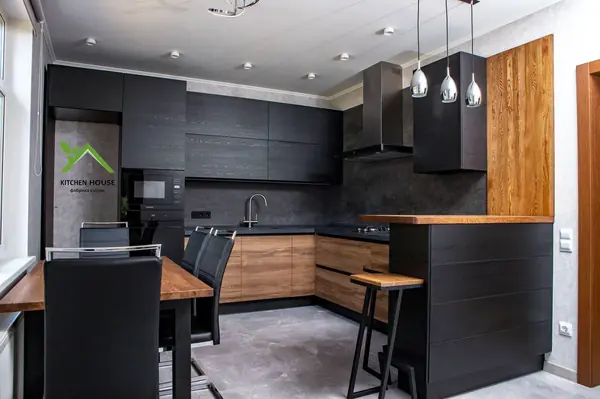 Кухня на заказ - фасады Egger Дуб