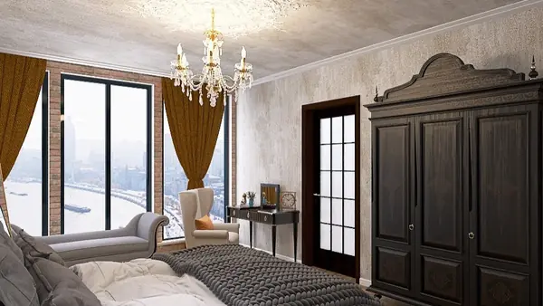 Спальня гранж "Вне времени"